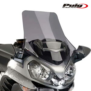 Puig 7628F TOURING SCREEN [DARK SMOKE] Kawasaki GTR1400 (15-23) �v�[�` �X�N���[�� �J�E��