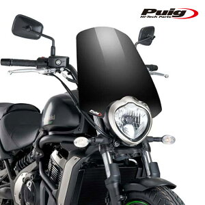 Puig 8164N NEW GENERATION TOURING [BLACK] Kawasaki VULCAN S (15-25) VULCAN S CAFE (17-20) �v�[�` �X�N���[�� �J�E��