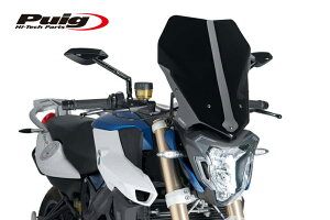 Puig 8187N NEW GENERATION TOURING [BLACK] BMW F800R (15-20) �v�[�` �X�N���[�� �J�E��
