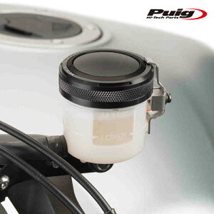 Puig 9264N BRAKE FLUID TANK CAP [BLACK] BMW M1000RR (23-24) CFMOTO 300 NK (23-24) etc. �u���[�L�t���[�h �^���N�L���b�v �t�����g