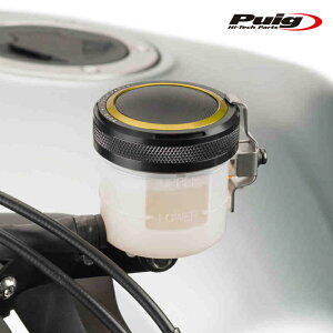 Puig 9264O BRAKE FLUID TANK CAP [GOLD] BMW M1000RR (23-24) CFMOTO 300 NK (23-24) etc. �u���[�L�t���[�h �^���N�L���b�v �t�����g