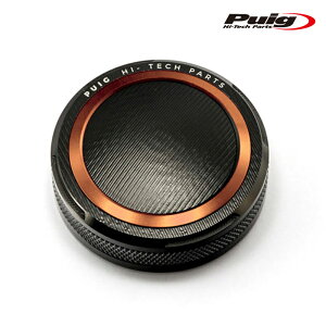 Puig 9264T BRAKE FLUID TANK CAP [ORANGE] BMW M1000RR (23-24) CFMOTO 300 NK (23-24) etc. �u���[�L�t���[�h �^���N�L���b�v �t�����g