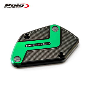 Puig 9273V BRAKE FLUID TANK CAP tg[GREEN]BMW R 1250 GS TRIPLE BLACK (21-23)R NINE T (14-16) etc.U[o[^NLbv