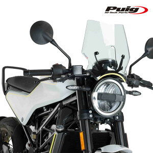 Puig 9702W NEW GENERATION SPORT [CLEAR] HUSQVARNA SVARTPILEN 401 (18-23) VITPILEN 401 (18-25) �v�[�` �X�N���[�� �J�E��