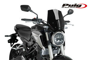 Puig 9734N NEW GENERATION SPORT [BLACK] HONDA CB125R NEO SPORTS CAFE(18-23) CB300R NEO SPORTS CAFE(18-23) v[`@XN[ JE