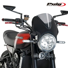 Puig 024NH WINDSHIELD VISION [SMOKE] Kawaski Z900RS SE (22-25)Z900RS (18-25)プーチ スクリーン カウル