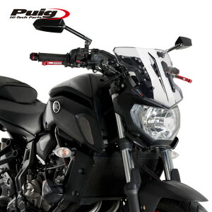 Puig 20337W WIND SCREEN FLANKERyCLEARzYAMAHA MT-07 (17-20) MT-09 (13-16) v[` ėp XN[ JE