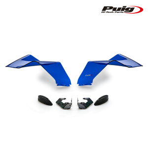 Puig 20523A FRONTAL SPOILER GP [BLUE] YAMAHA YZF-R1 (20-25) YZF-R1M (20-25) YZF-R1 RACE (24) v[` JE TChJo[