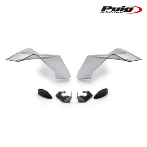 Puig 20523H FRONTAL SPOILER GP [SMOKE] YAMAHA YZF-R1 (20-25) YZF-R1M (20-25) YZF-R1 RACE (24) v[` JE TChJo[