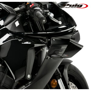 Puig 20523N FRONTAL SPOILER GP [BLACK] YAMAHA YZF-R1 (20-25) YZF-R1M (20-25) YZF-R1 RACE (24) v[` JE TChJo[