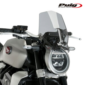 Puig 20862H NEW GENERATION SPORT [SMOKE] HONDA CB1000R NEO SPORTS CAFE (21-25) CB1000R BLACK EDITION (21-25) v[` XN[ JE