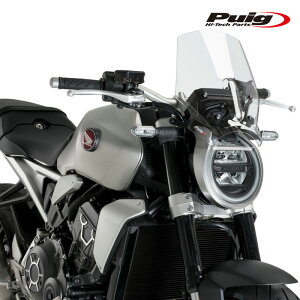 Puig 20862W NEW GENERATION SPORT [CLEAR] HONDA CB1000R NEO SPORTS CAFE (21-25) CB1000R BLACK EDITION (21-25) v[` XN[ JE