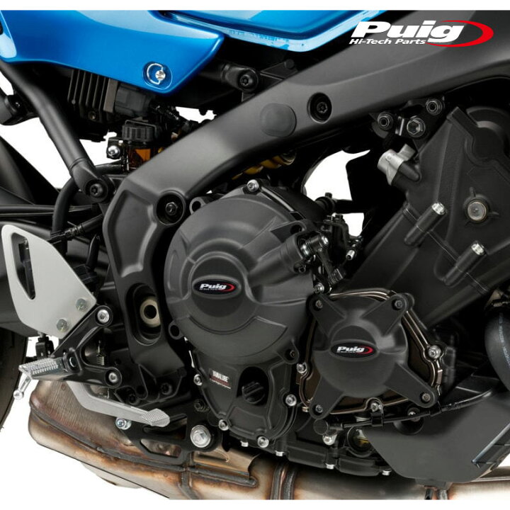 楽天市場】Puig 20990N ENGINE PROTECTIVE COVER YAMAHA MT-09 (21-23 
