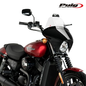 [Ԍ30%OFF]Puig 21058W BATWING SML WINDSHIELD TOURING yCLEARz Harley-Davidson STREET 750 XG750 (17-20) v[` EChV[h obgECO SML