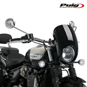 Puig 21114N SEMIFARINGS ANARCHY [BLACK] TRIUMPH BONNEVILLE SPEEDMASTER (18-25) �v�[�` �Z�~�t�F�A�����O