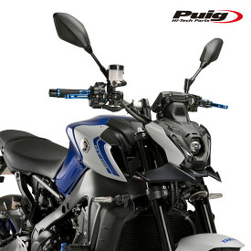 Puig 21133C NAKED FRONT SPOILER [CARBON PRINT] YAMAHA MT-09 (21-23) プーチ カウル サイドカバー