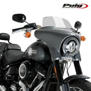 Puig 21340H HIGH ROAD SCREEN SPORT [SMOKE] Harley Davidson SOFTAIL SPORT GLIDE FLSB (18-23) �v�[�` �X�N���[�� �J�E��