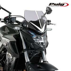 Puig 21412H NEW GENERATION SPORT [SMOKE] HONDA CB500F (16-23) CB400F (16-20) v[` XN[ JE