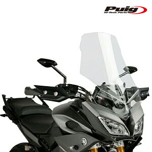 Puig 7646W TOURING-SCREEN [CLEAR] YAMAHA MT-09 TRACER (15-17)�v�[�` �X�N���[�� �J�E��