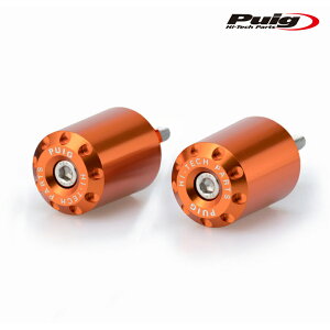 Puig 20439T BAR ENDS LONGS [ORANGE] KAWASAKI Ninja 650 (20-25) Ninja 7 HYBRID (24-25) Z650 (20-25) �v�[�` �o�\�G���h �����O
