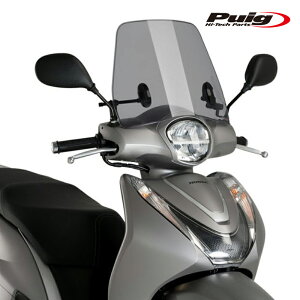 Puig 20734H WINDSHIELD TRAFIC [SMOKE] HONDA SH MODE125 (21-25) �v�[�` �E�C���h�X�N���[�� �g���t�B�b�N