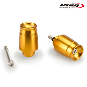Puig 21009O SHORT BAR ENDS WEIGHTS WITH RIM [GOLD] HONDA CB1000R (08-16) CB1000R BLACK EDITION (21-25) �n���h���o�[�G���h �v�[�`