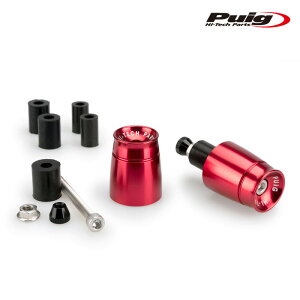 [Ԍ30%OFF]Puig 21011R SHORT BAR ENDS WEIGHTS WITH RIM [RED] APRILIA TUONO V4 1100 FACTORY (15-20) BMW C400X/GT (18-24) etc. v[` o[Gh X|[c