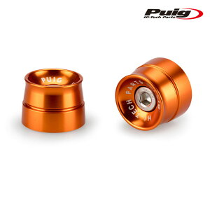 Puig 21013T SPEED BAR ENDS [ORANGE] KAWASAKI ELIMINATOR 500 (24-25) ER-6f (09-16) etc.v[` o[Gh Xs[h