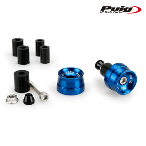 Puig 21016A SPEED BAR ENDS [BLUE] APRILIA TUONO V4 1100 FACTORY (15-20) BMW C400X (18-24) etc. v[` o[Gh Xs[h