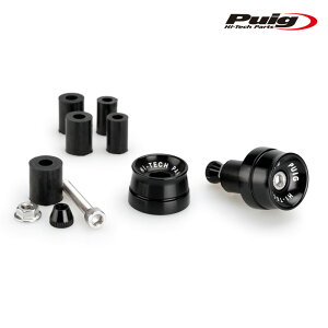 Puig 21016N SPEED BAR ENDS [BLACK] APRILIA TUONO V4 1100 FACTORY (15-20) BMW C400X (18-24) etc. v[` o[Gh Xs[h