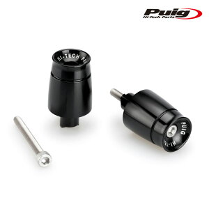 Puig 21026N BAR ENDS SPORT MODEL [BLACK] Kawasaki Ninja 650 (20-22) Ninja 7 HYBRID (24-25) Z650 (20-25) v[` o[Gh X|[c