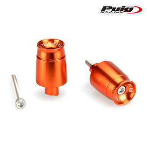 Puig 21026T BAR ENDS SPORT MODEL [ORANGE] Kawasaki Ninja 650 (20-22) Ninja 7 HYBRID (24-25) Z650 (20-25) �v�[�` �o�[�G���h �X�|�[�c