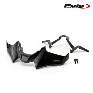 [Ԍ30%OFF]Puig 21129C NAKED FRONT SPOILER [CARBON PRINT] YAMAHA MT-07 (21-23) v[` JE TChJo[