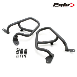 Puig 21148N ENGINE GUARDS [BLACK] HONDA NC750 DCT (21-25) NC750X (21-25) v[` GWK[h