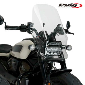Puig 21322W NEW GENERATION TOURING [CLEAR] Harley Davidson PORTSTER S RH1250S (21-23) �v�[�` �X�N���[�� �J�E��