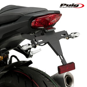 Puig 21411N LICENSE SUPPORTS YAMAHA MT-10 (22-25) MT-10 SP (22-25) �v�[�` �t�F���_�[���X