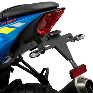 Puig 21414N LICENSE SUPPORTS SUZUKI GSX-R125 (22-24) GSX-S125 (22-25) �v�[�` �t�F���_�[���X