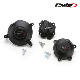 Puig 21514N ENGINE PROTECTIVE COVER Kawasaki ZX-10R (11-23) ZX-10RR (17-23) プーチ エンジンカバー