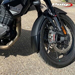 Puig 21639N EXTEND FENDER FRONT TRIUMPH TIGER 1200 GT (22-23) TIGER 1200 GT EXPLORER (22-23) �v�[�` �G�N�X�e���h�t�F���_�[