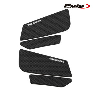 Puig 21680N SIDE TANK PADS [BLACK] BMW F850GS ADVENTURE (20-23) �v�[�` �T�C�h �^���N�p�b�h
