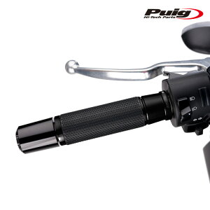 Puig 3553N HI-TECH ASCENT GRIPS [BLACK] 123mm ėp v[` AZg Obv