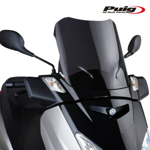 Puig 5015F SCREEN V-TECH LINE TOURING [DARK SMOKE] YAMAHA X-MAX125 (06-09) X-MAX250 (06-09) v[` XN[ JE