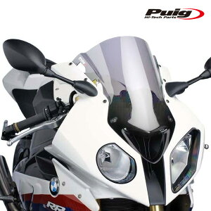 Puig 5205H RACING-SCREEN [SMOKE] BMW S1000RR(09-14) �v�[�` �X�N���[�� �J�E��