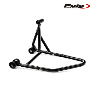 Puig 5849N SINGLE SWINGS ARMS REAR STAND RIGHT SIDE[BLACK]�ėp�V���O���X�C���O�A�[���p�����X�^���h�@�E��