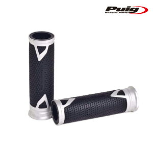 [Ԍ30%OFF]Puig 8191P RADIKAL GRIPS [SILVER] 123mm ėp fBJ Obv v[` nho[Gh
