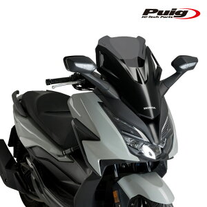 Puig 21320F SCREEN V-TECH LINE SPORT [DARK SMOKE] HONDA FORZA125 (21-26) FORZA350 (21-26) �v�[�` �X�N���[�� �J�E�� �X�|�[�c