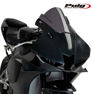 Puig 21522F Z-RACING SCREEN [DARK SMOKE] HONDA CBR600RR(23-25) �v�[�` ���[�V���O �X�N���[��