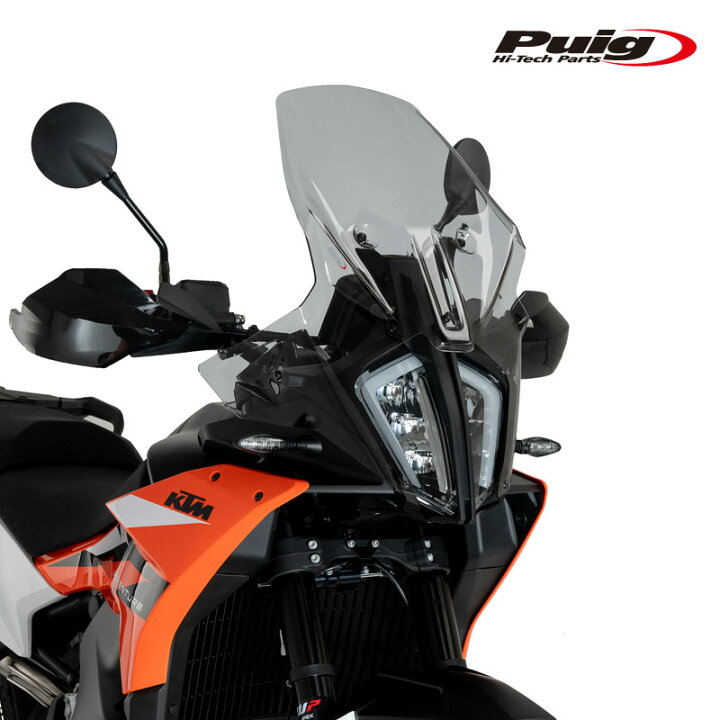 楽天市場】[期間限定35%OFF]Puig 21611HTOURING SCREEN[SMOKE]KTM 790 