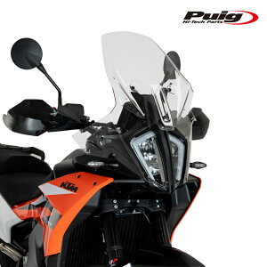 Puig 21611WTOURING SCREEN[CLEAR]KTM 790 ADVENTURE(23-25) 890 ADVENTURE(23-24) 890 ADVENTURE L(23) �v�[�` �X�N���[�� �J�E��