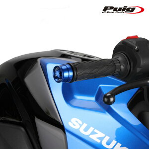 Puig 21626A SPEED BAR END [BLUE] SUZUKI GSX-8S (23-25) GSX-8R (24-25) GSX-R1000 (17-21) nho[Gh v[`